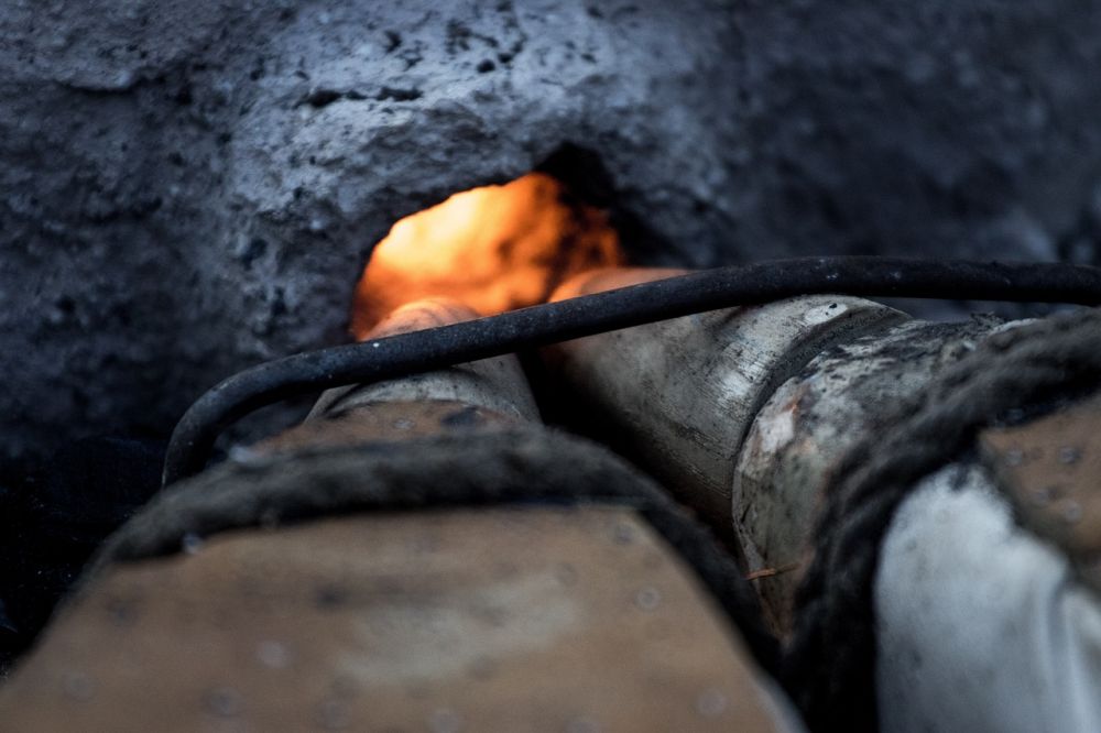 Smidesarbeten  från råstål till färdig konstruktion